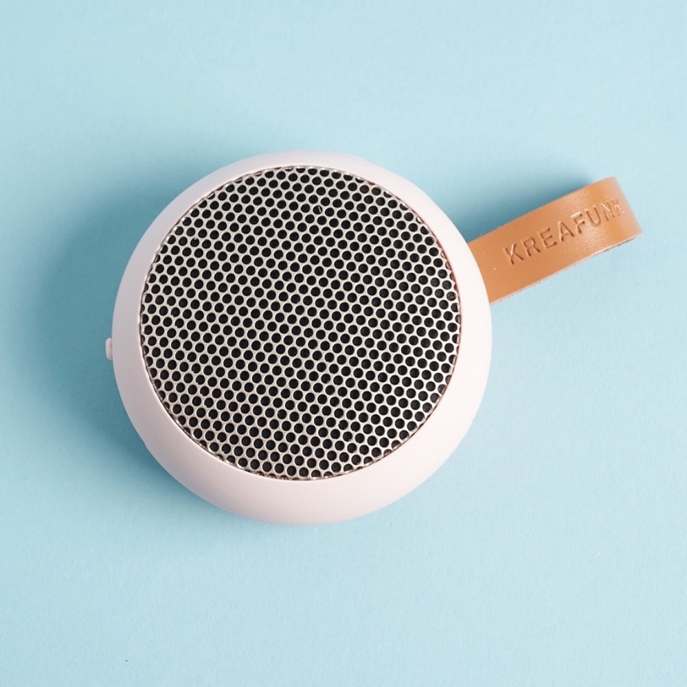 Kreafunk for Free People aGo Portable Speaker in Dusty Pink - Picture 2 of 13